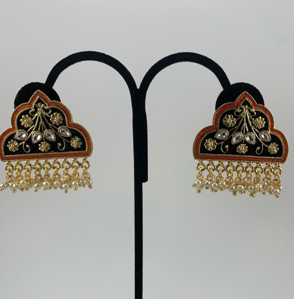 Gold Plated Afghan Earrings