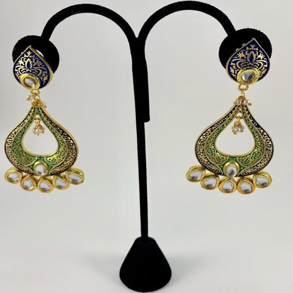 Buy Gold Earrings for Women by Oomph Online | Ajio.com