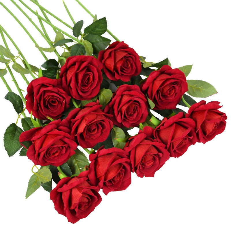 Artificial Flowers Bouquet - Valentine Ornaments