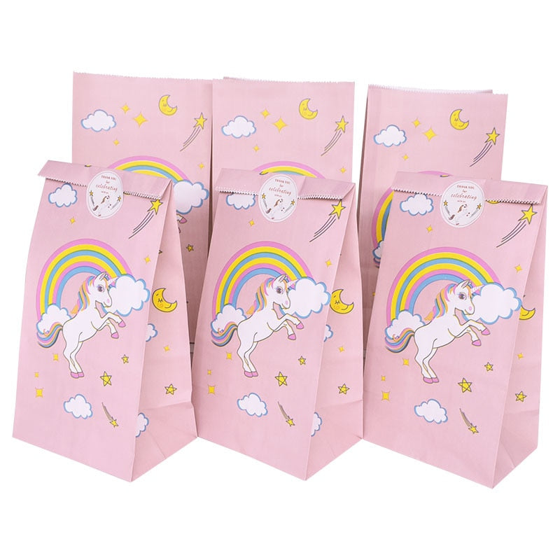 Unicorn Party Paper Bags