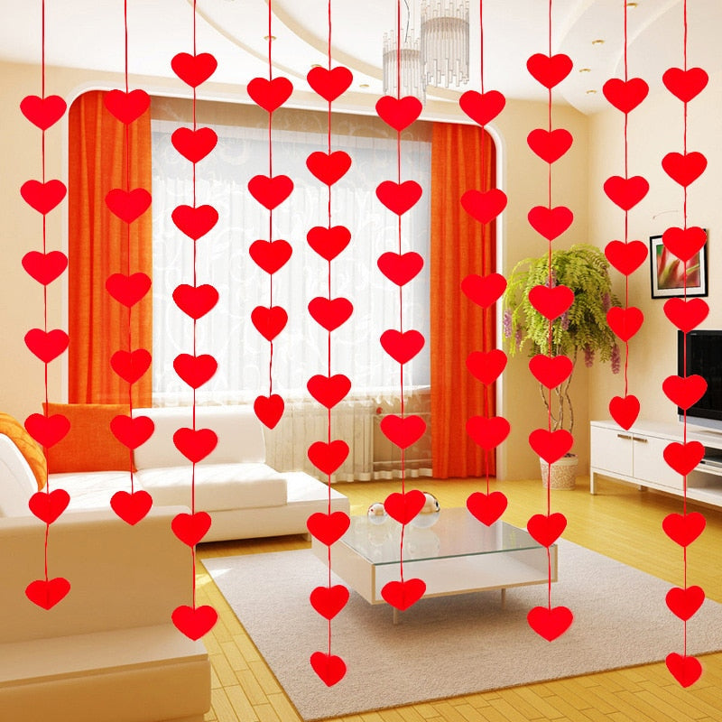 Romantic Love Curtain - valentine's day gifts ideas