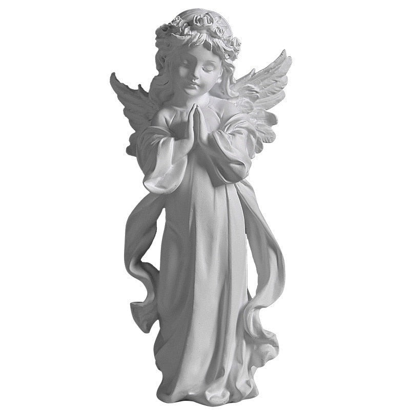 Resin Vintage Angel Sculpture