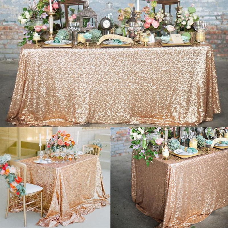 Glitter Sequin Table Cover